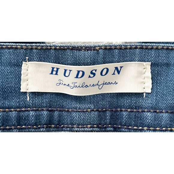 Women's Hudson Signature Boot Cut Low Rise Form Fitting Jeans - Picture 3 of 5